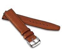 RIOS1931 Unisex Uhrenarmband Bioleder Modell Füssen 20 mm Cognac