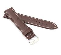 RIOS1931 Unisex Uhrenarmband Hydroleder Modell Deep Sea 22 mm Mokka