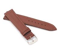 RIOS1931 Unisex Uhrenarmband Hydroleder Modell Scuba 22 mm Mahagoni