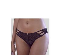 Rioslip JETTE, Damen, Gr. 36/38, schwarz, Spitze, Obermaterial: 75% Polyamid, 15% Elasthan, 10% Viskose, Unterhosen (58028152-36) schwarz