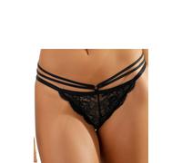 LASCANA Damen Slip schwarz, Größe 40/42 schwarz