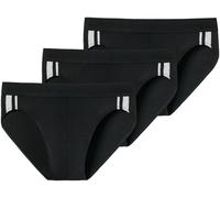 Schiesser Herren 3 Pack Slip Softbund und Streifen Bio Baumwolle - 95/5 Organic