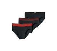 Rioslip SCHIESSER "95/5 Multipacks", Damen, Gr. 5, sortiert 13, Single Jersey, Obermaterial: 95% Baumwolle, 5% Elasthan, eng, Unterhosen, mit sportlichem Logo-Webgummibund (96176254-5) sortiert 13