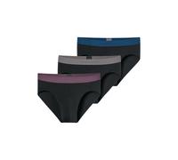 Schiesser Slips Herren Baumwolle schwarz, 8 (XXL)
