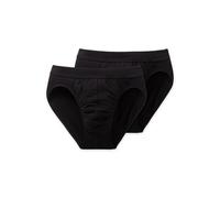 Schiesser Herren Rio-Slip Authentic 2er Pack (Farbe: schwarz / Größe: 5 (M))