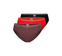 Rioslip SCHIESSER "Modern Multipacks", Damen, Gr. 40, weiß (920, sonstige), Single Jersey, Obermaterial: 95% Baumwolle, 5% Elasthan, körpernah, Unterhosen, Spitzenbänder, Baumwollmischung, Single Jers