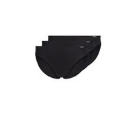 Skiny Slip aus Jersey im 3er-Pack in Schwarz, Größe 42, Artikelnr. 575951742 Schwarz 42 95% BAUMWOLL, 5% ELASTHAN