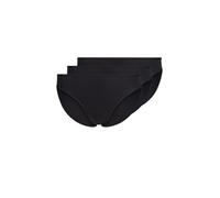 Rioslip SKINY "SKINY ADVANTAGE Cotton Stretch", Damen, Gr. 42, 3 Stk., schwarz, Obermaterial: 95% Baumwolle, 5% Elasthan, unifarben, normal, Unterhosen (45833321-42) schwarz