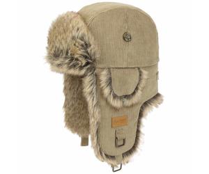 Rip Bomber Cordfliegermütze by Barts beige One Size