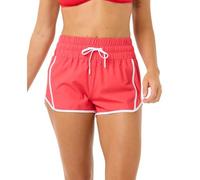RIP CURL HIGH WAIST RETRO VOLLEY 3 Boardshort 2025 hibiscus red - M