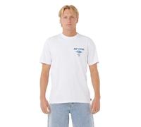 Rip Curl 2025 Männer Fade Out Icon Tee 0CAMTE - White
