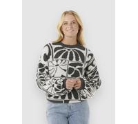 Rip Curl - Women's AOTS - TY Williams Jacquard Crew - Pullover, Gr. M, grau (Black)