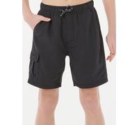 Rip Curl Badeshorts "Cargo Volley" in Schwarz - Größe 132 | Kinder Bademode