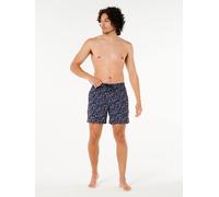 Rip Curl Badeshorts "Fun Times Volley" in Dunkelblau - Größe M | Herren Bademode Sport
