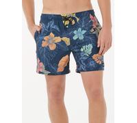 Rip Curl Badeshorts "Fun Times Volley" in Dunkelblau - Größe XL | Herren Bademode Sport