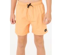 Rip Curl Badeshorts "Offset Volley" in Orange - Größe 140 | Kinder Bademode