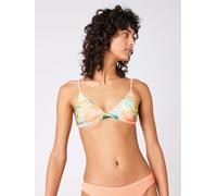 Top Bikini Rip Curl Flow The Sun orange pink green - L