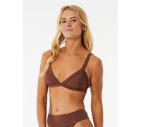 Rip Curl Bikini-Oberteil "Surf" in Braun - Größe L | Damen Bademode