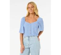 Rip Curl Bluse "San Carlos" in Hellblau - Größe M | Damen Blusen