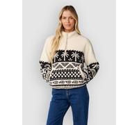 Rip Curl - Women's Bossa Nova 1/4 Zip Polarfleece - Fleecepullover, Gr. S, beige (Black/White)