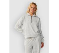 Rip Curl Cosy 3/4 Half-Zip Sweater grey marle Damen Gr. S