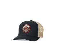 Rip Curl Trucker Cap Custom Curve – Mesh Snapback, verstellbar – Schwarz/Khaki, Einheitsgröße