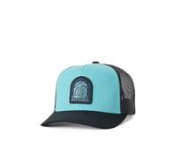 Rip Curl Curve Peak Structured Trucker Hat Mesh Snapback Baseball Cap für Herren Verstellbar, Spray Green 261, Einheitsgröße