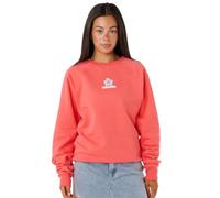 Rip Curl Damen Long Sleeve, Relaxed Fit Crewneck Casual Pullover Crew Sweatshirt, Watermelon Luxe Surf, Mittel