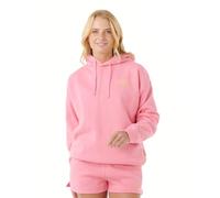Rip Curl Damen Surf Puff Heritage Kapuzen-Sweatshirt, Pink/Orange 253, XS