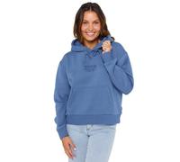 Rip Curl Damen Surf Staple Hooded Fleece Sweatshirt mit Kängurutaschen, Moonlight Blue, S