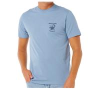 Rip Curl Desti Animals Short Sleeve T-shirt Blau XL Mann