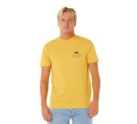 Rip Curl - Desti Animals Tee - T-Shirt, Gr. L, gelb (Ochre)