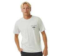 Rip Curl Fade Out Icon T-Shirt für Herren, Hellgrün 251, Mittel