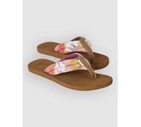 Rip Curl Freedom Plush Bloom Open Toe Sandalen dark plum Damen Gr. 38