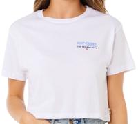 RipCurl Hayley O Crop Tee optical white (3262) XS