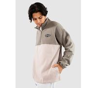 Rip Curl Heritage Oval 1/4 Zip Crew Fleece Pullover cactus green Herren Gr. S