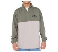 Rip Curl Heritage Oval 1/4 Zip Crew Fleece Pullover cactus green Herren Gr. XL