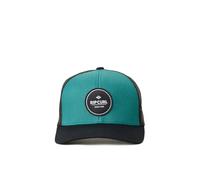 Rip Curl Herren Curve Peak, Structured Trucker Hat, Mesh Snapback Baseball Cap for Men, Adjustable Hut, Schwarz/Blau, Einheitsgröße