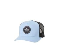Rip Curl Herren Icons Trucker Mütze Mesh Back Cap Snapback Verstellbar Baseballkappe, Sprühblau Routine-Kurve, Einheitsgröße