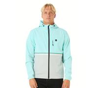 Rip Curl Herren-Jacke Standard Anti-Serie, Reißverschluss, helles Aquamarin