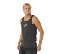 RIP CURL Herren Medina Inner Visions Tank Top T-Shirt Washed Black, Schwarz - Washed Black, XXL