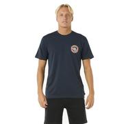 Rip Curl Herren Relaxed Fit Logo Crew T-Shirt, Dunkles Marineblau, Mittel