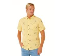 Rip Curl Herren Sessions Kurzarmshirt, Stroh, XL