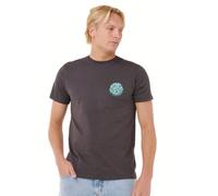 Rip Curl - Wettie Passage Icon Tee - T-Shirt, Gr. M, grau (Phantom)