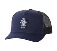 Rip Curl Herren Trucker Hat, Mesh Back Cap Snapback for Men, Adjustable Baseballkappe, Navy Icon 241, Einheitsgröße