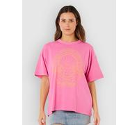 Rip Curl Hotel Malibu Heritage T-Shirt super pink Damen Gr. S