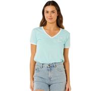 Rip Curl - Hotel Malibu V-Neck T-Shirt Damen light sea blue