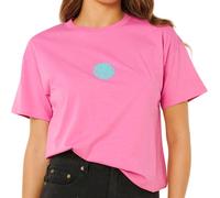 Rip Curl - Women's Icons Of Surf Relaxed Tee - T-Shirt, Gr. L, rosa (SuperPink)