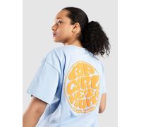 Rip Curl Icons Of Surf Relaxed T-Shirt mid blue / orange Damen Gr. L