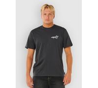 Rip Curl Inner Visions Hack T-Shirt washed black Herren Gr. XL